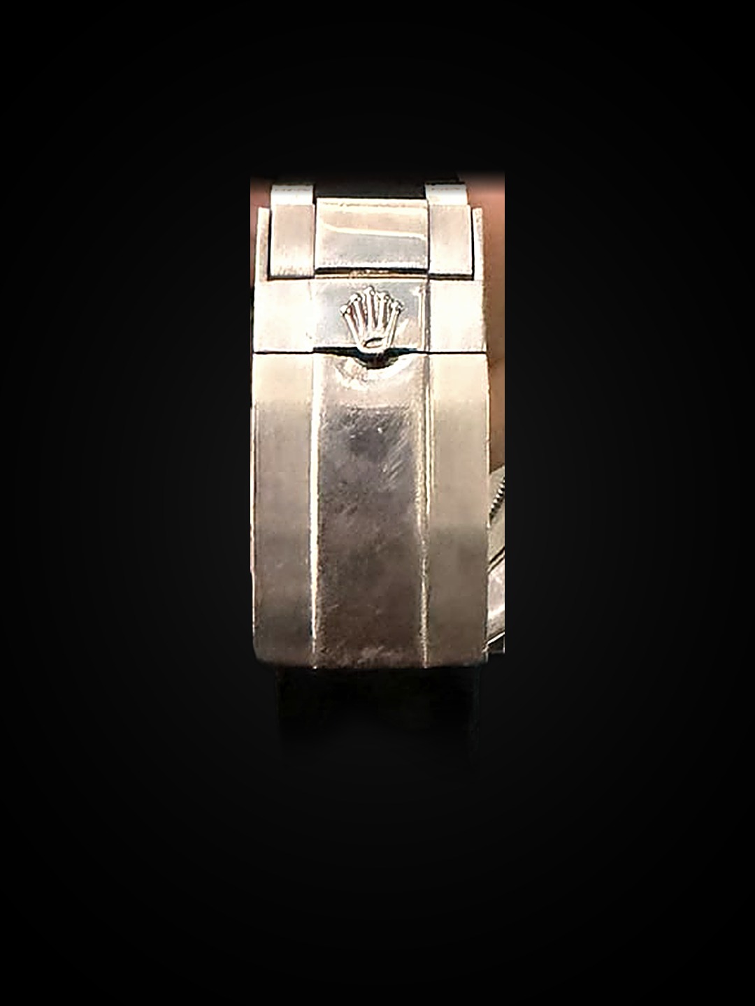 Rolex Oysterlock clasp detail